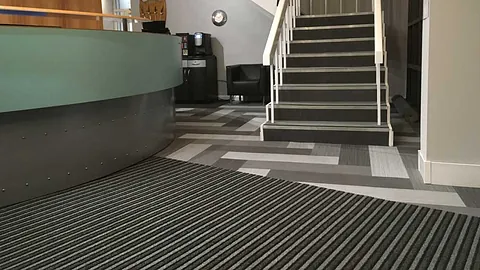 carpeted area