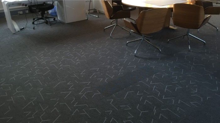 carpets in an office