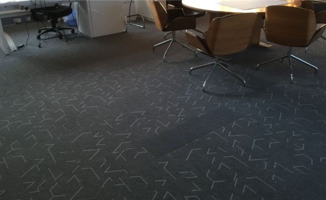 carpets in an office