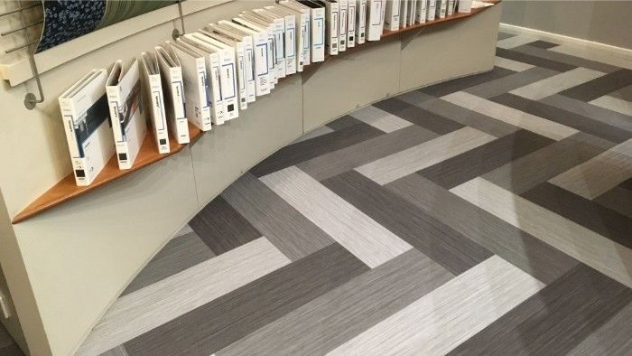 carpets in a library