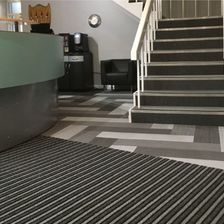 carpets next to staircase