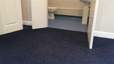 blue carpet